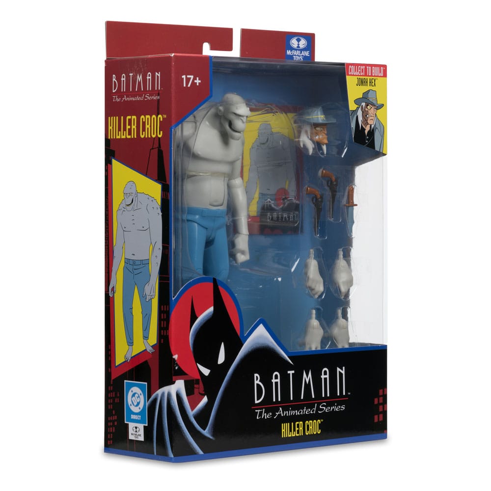 Batman: The Animated Series DC Direct figurine Build-A Wave 5 Killer Croc (Chase) 15 cm
