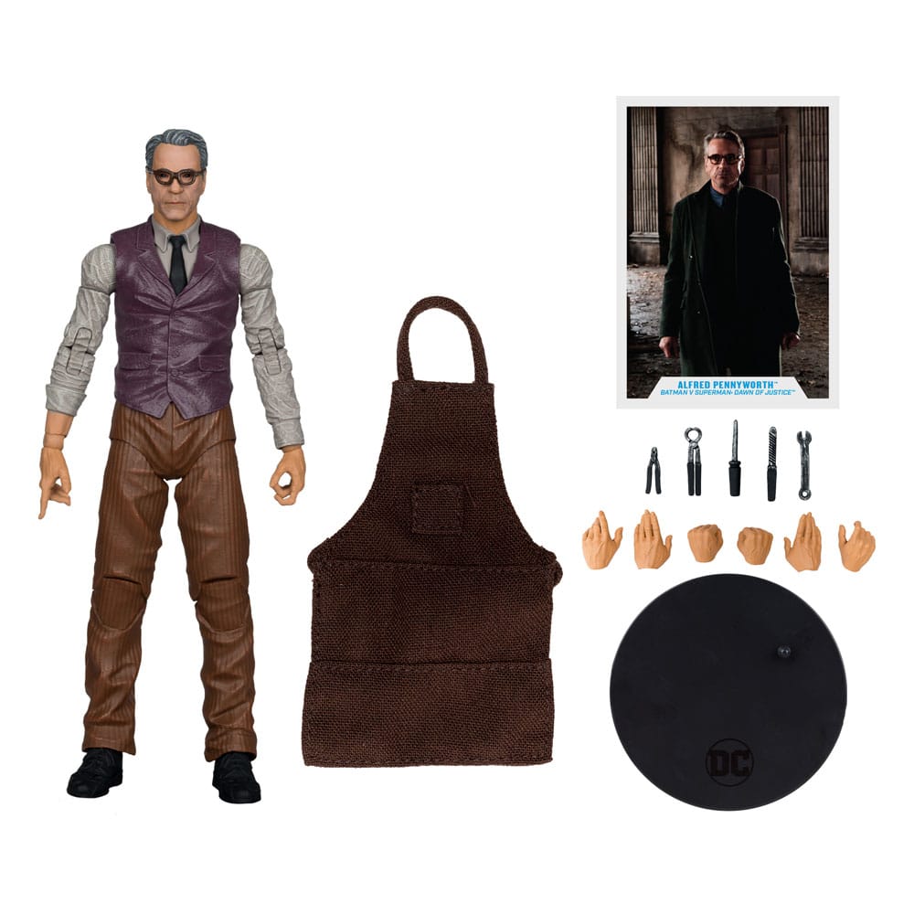 Batman v Superman : L'Aube de la justice DC Multiverse figurine Alfred Pennyworth 18 cm