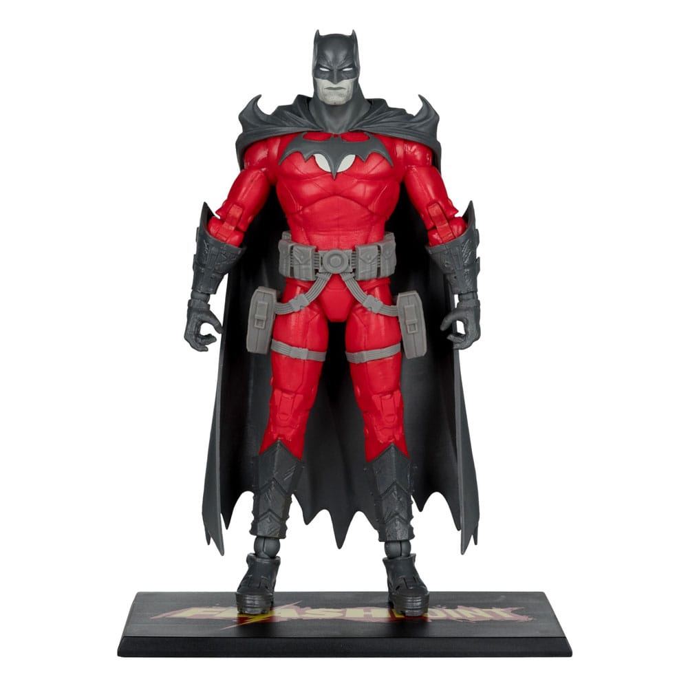 DC Multiverse figurine Batman (Flashpoint) (Black & White Accent Edition) (Gold Label) 18 cm