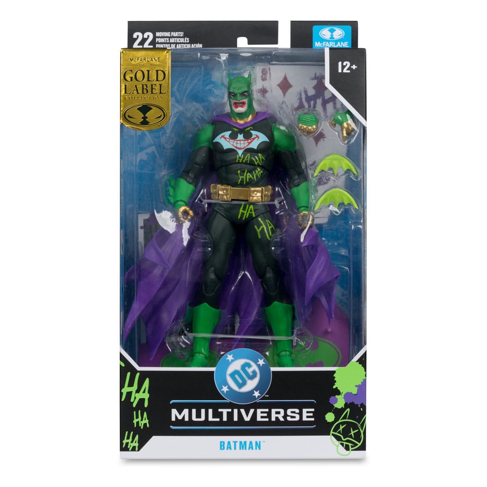 DC Multiverse figurine Batman (Joker War) (Jokerized) (Gold Label) 18 cm