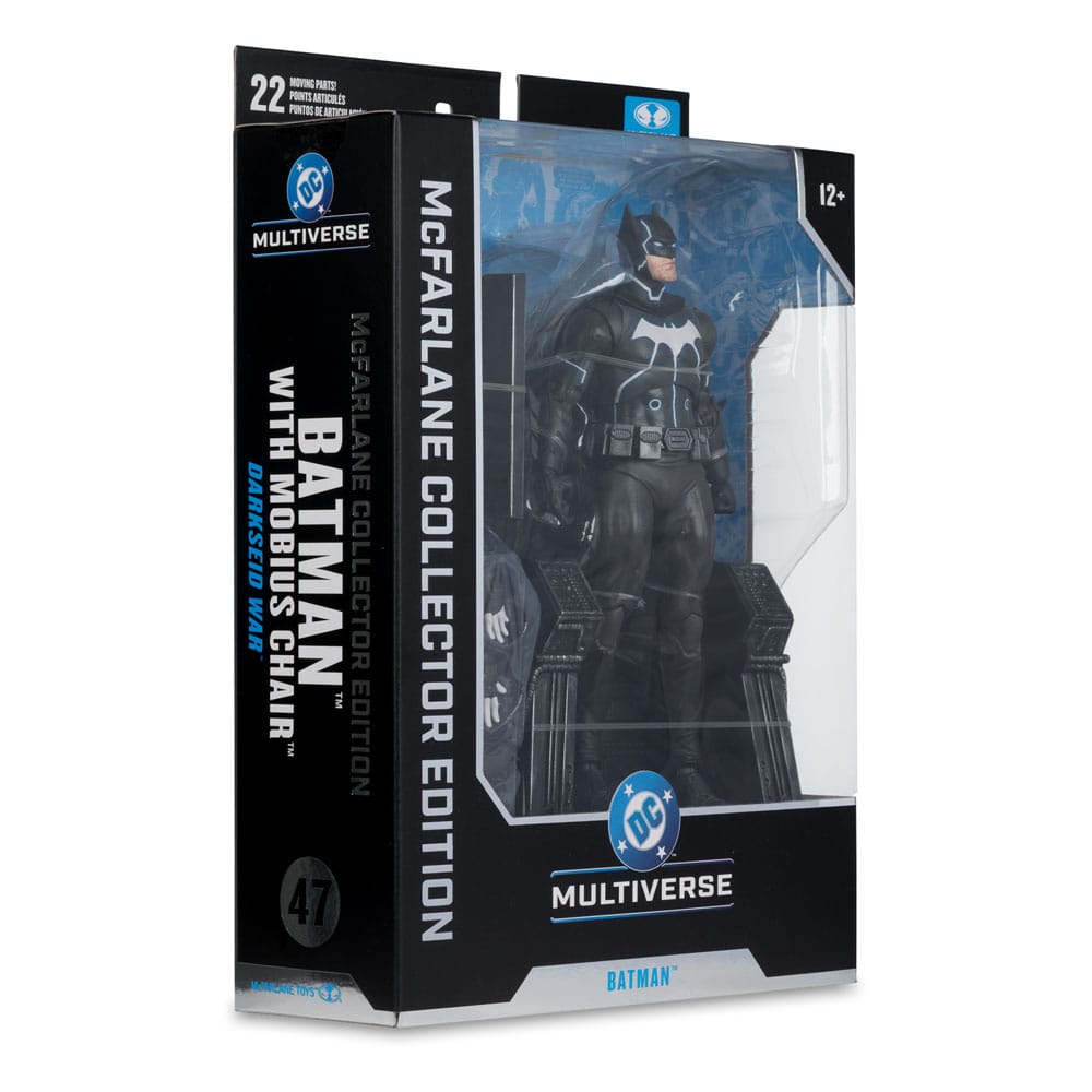 DC Multiverse McFarlane Collector Edition figurine #47 Batman & Mobius Chair (Darkseid War) 18 cm