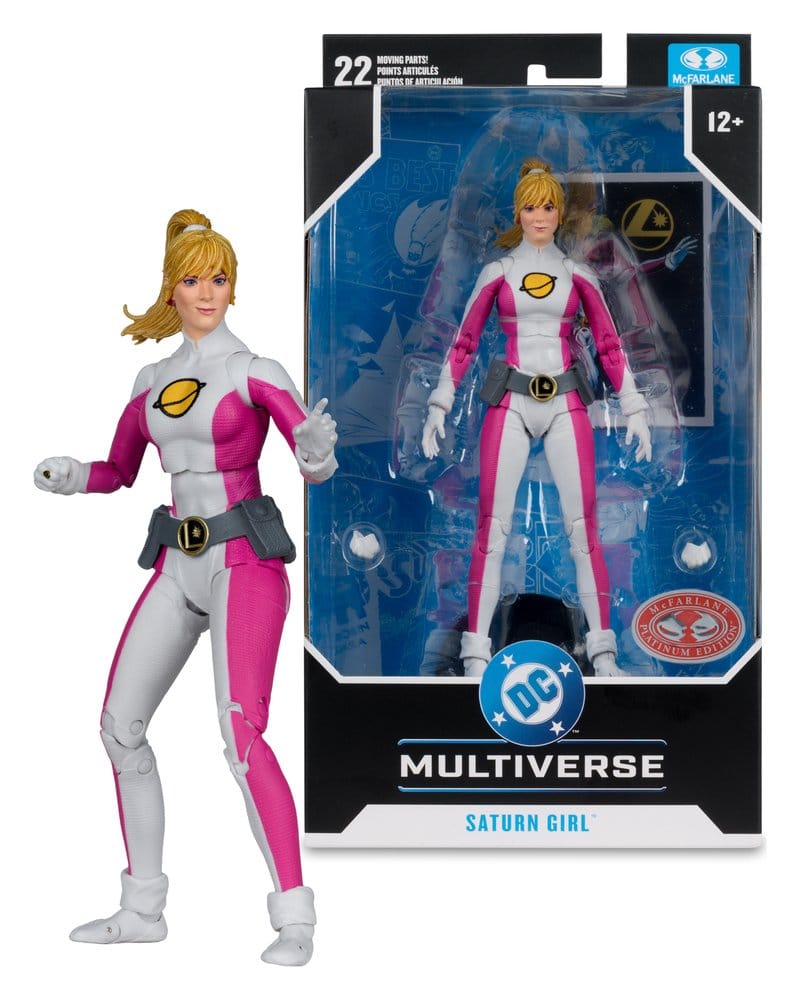 DC Multiverse figurine Saturn Girl (DC Classic) (Red Platinum Edition) 18 cm