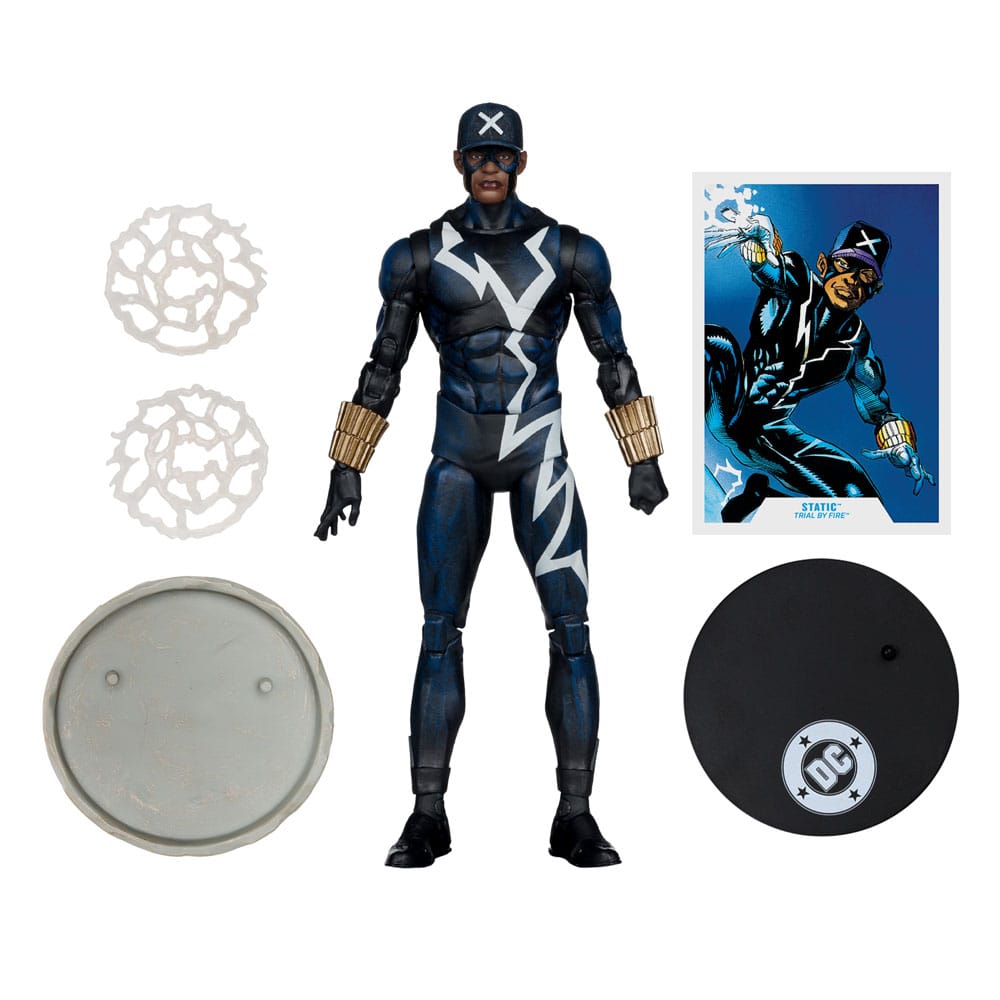 DC Multiverse figurine Static Shock (Trial by Fire) (Gold Label) 18 cm