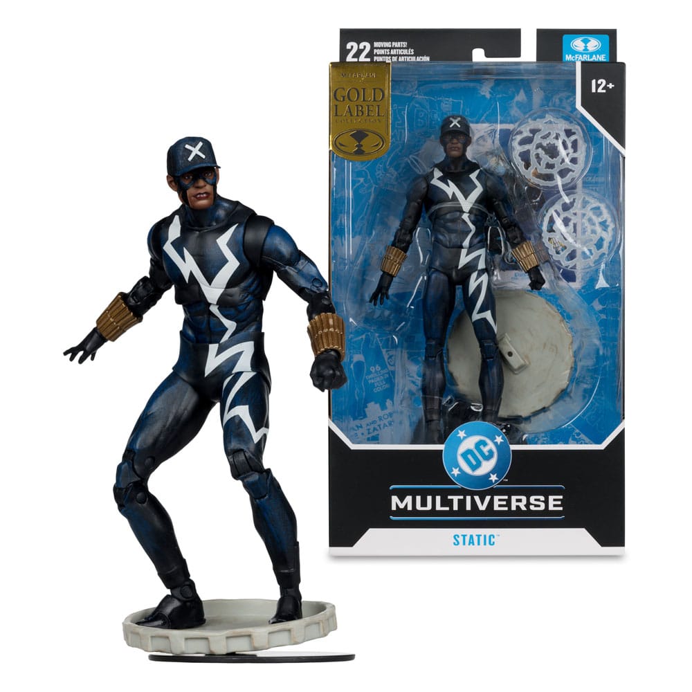 DC Multiverse figurine Static Shock (Trial by Fire) (Gold Label) 18 cm