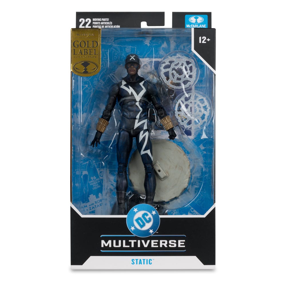 DC Multiverse figurine Static Shock (Trial by Fire) (Gold Label) 18 cm
