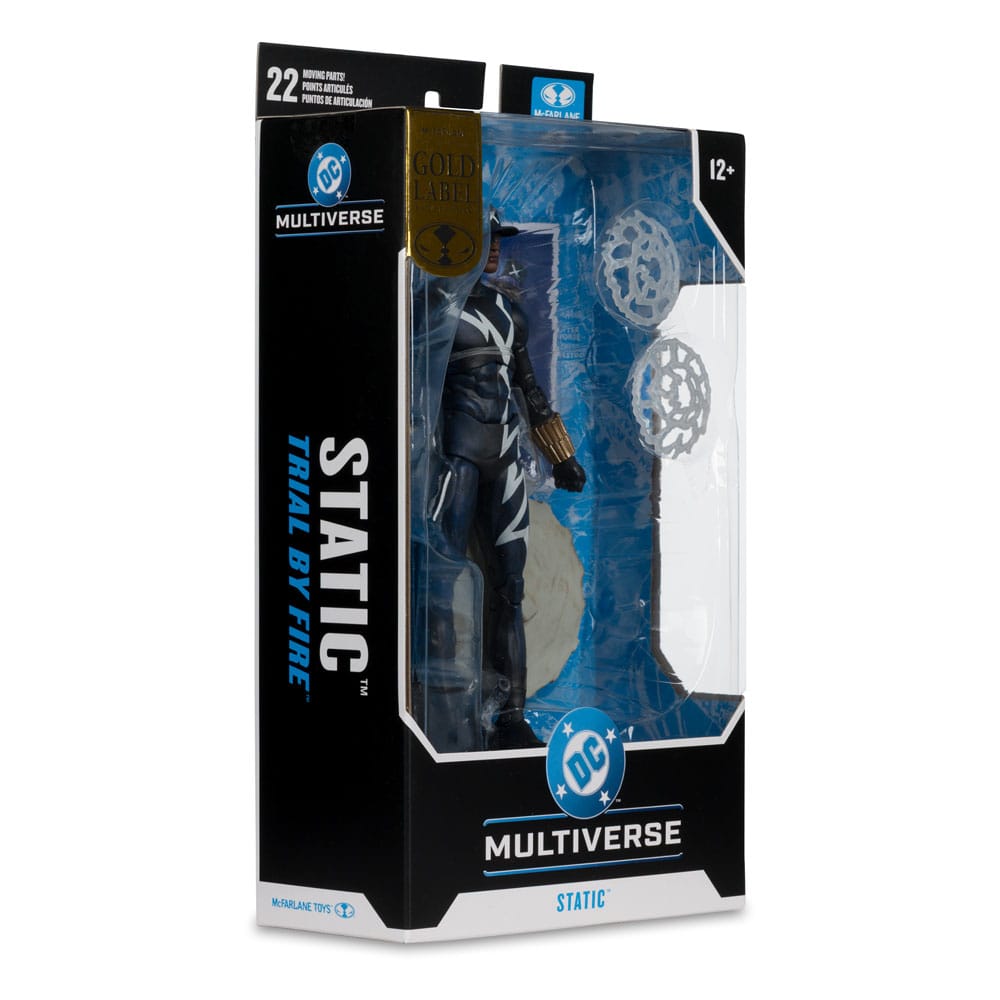 DC Multiverse figurine Static Shock (Trial by Fire) (Gold Label) 18 cm
