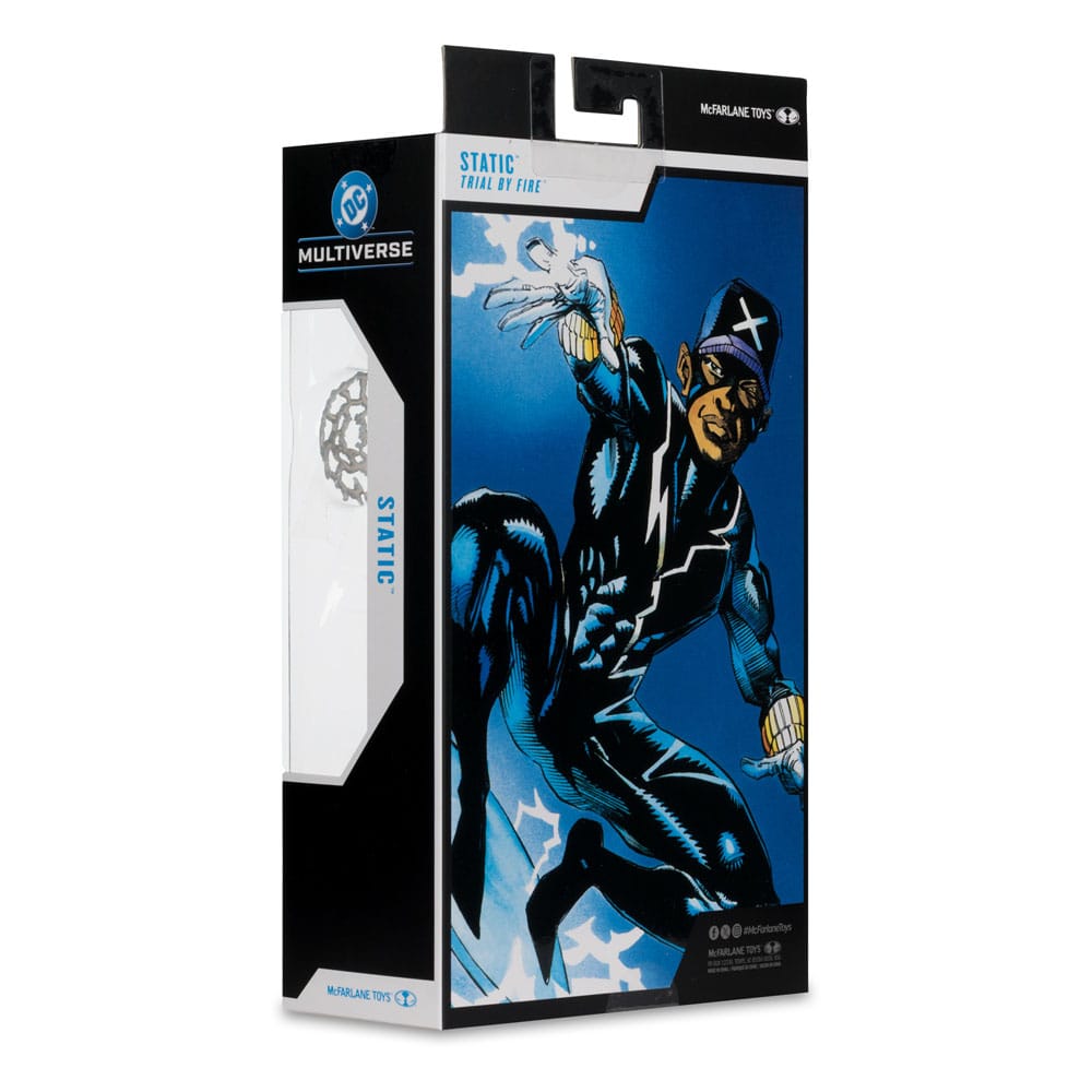 DC Multiverse figurine Static Shock (Trial by Fire) (Gold Label) 18 cm