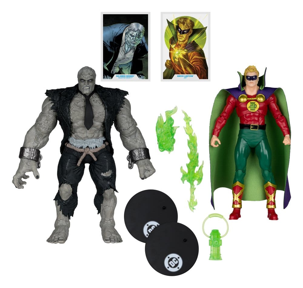 DC Multiverse pack de 2 figurines Solomon Grundy vs Green Lantern 18 cm