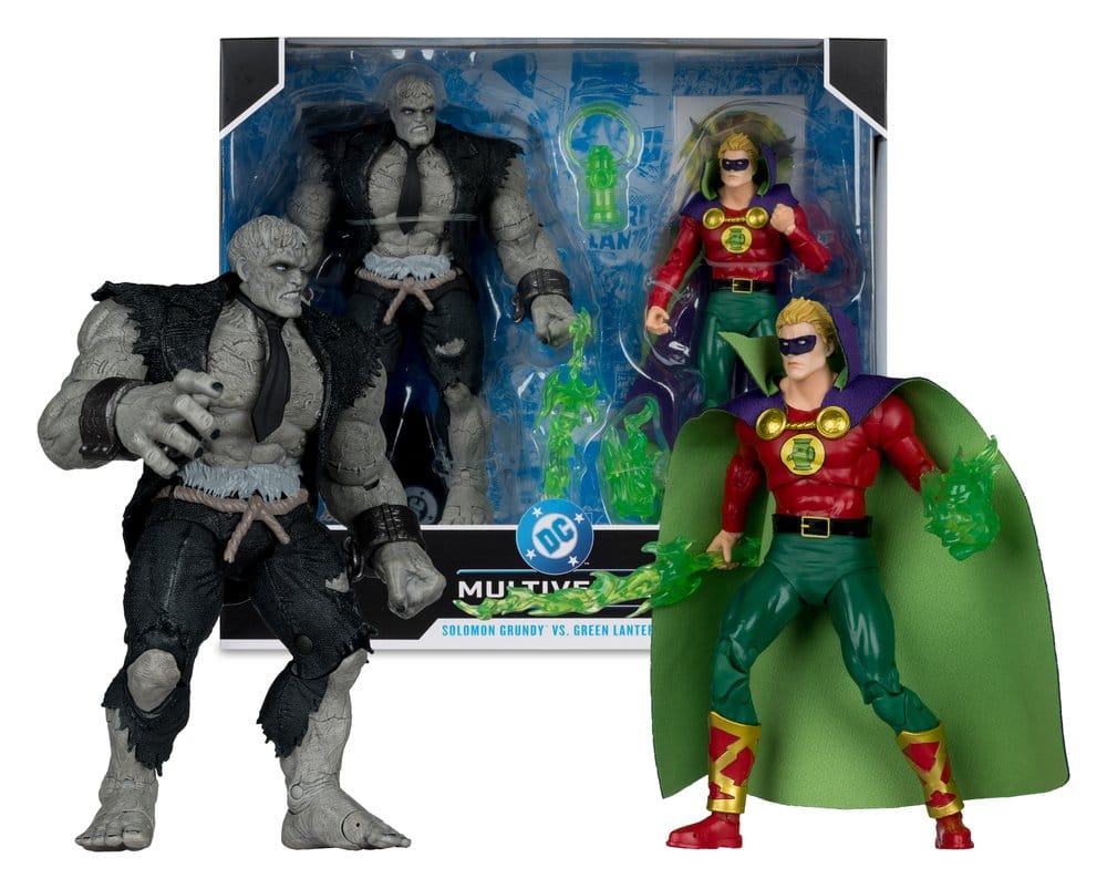 DC Multiverse pack de 2 figurines Solomon Grundy vs Green Lantern 18 cm