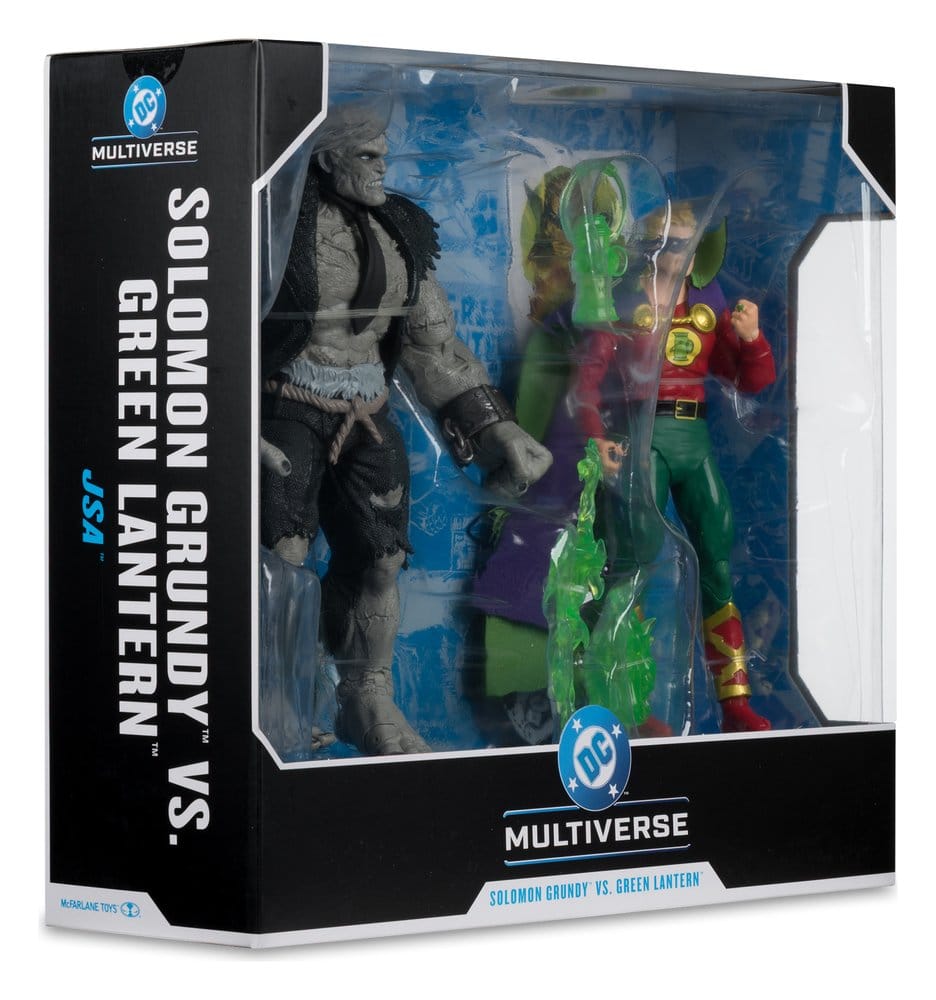 DC Multiverse pack de 2 figurines Solomon Grundy vs Green Lantern 18 cm