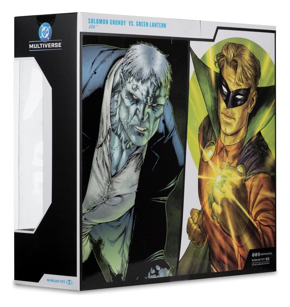 DC Multiverse pack de 2 figurines Solomon Grundy vs Green Lantern 18 cm