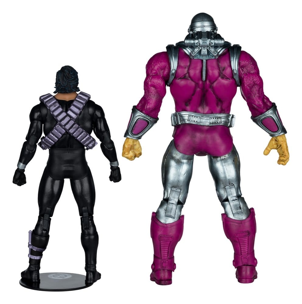 DC Multiverse figurine Megafig Pack de 2 Mongul vs Superman (Return of Superman) 25 cm