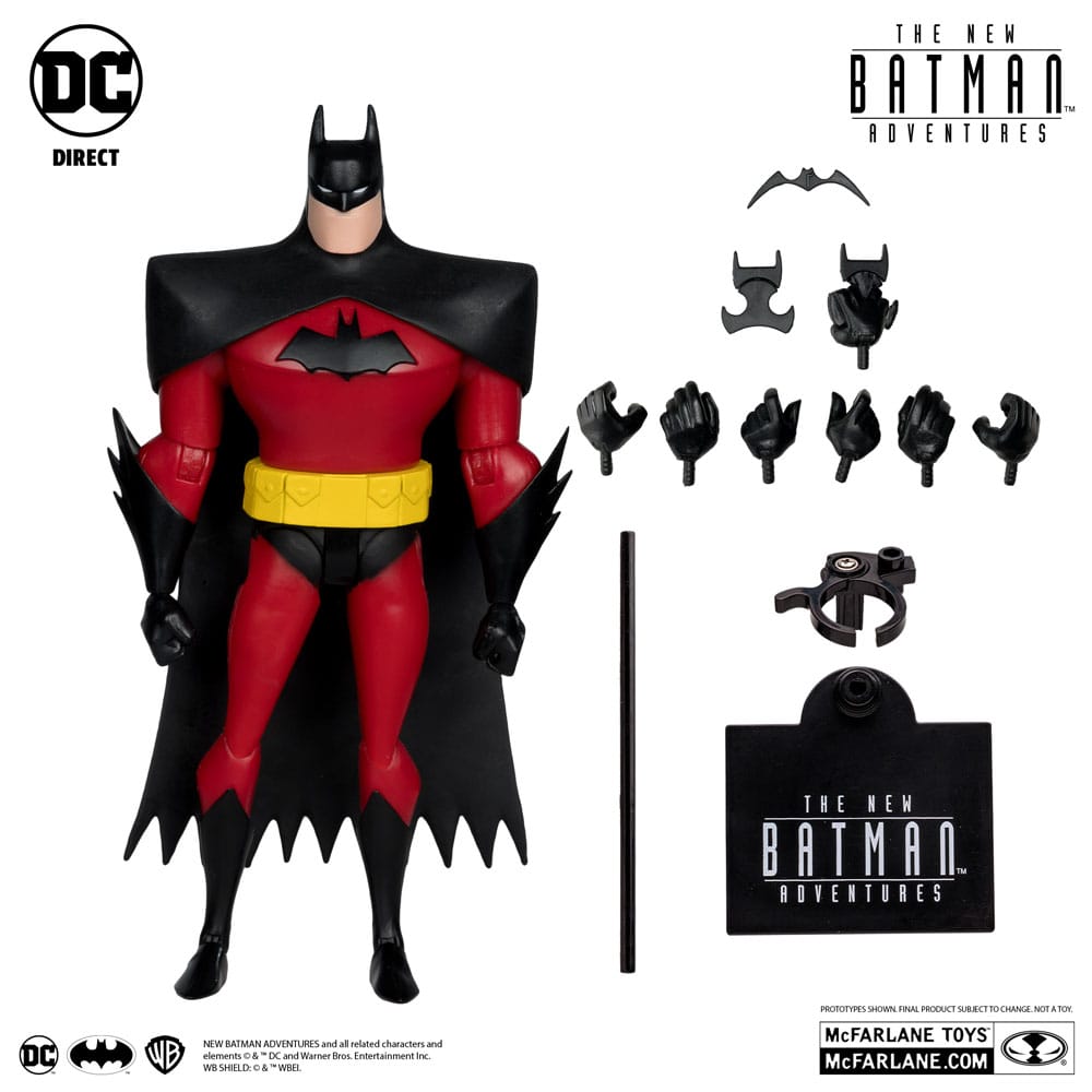 The New Batman Adventure DC Multiverse figurine Batman (Silver) Platinum Edition 18 cm