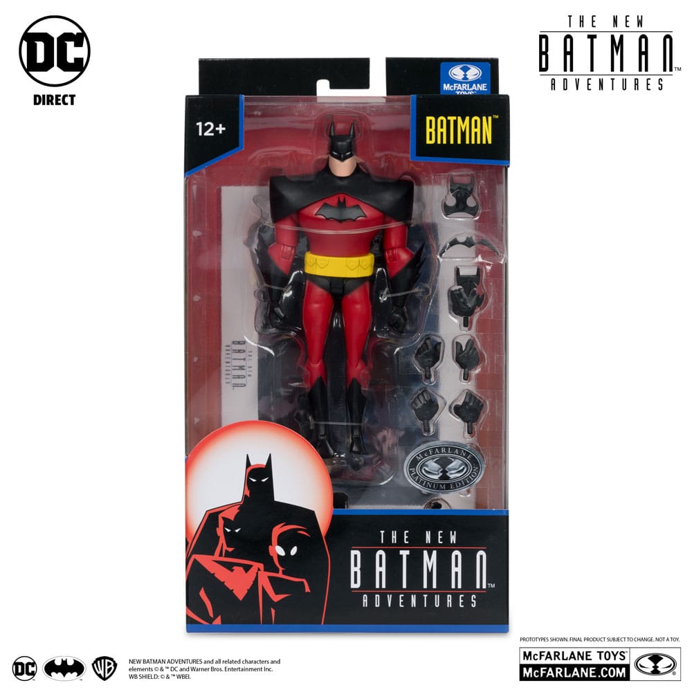 The New Batman Adventure DC Multiverse figurine Batman (Silver) Platinum Edition 18 cm