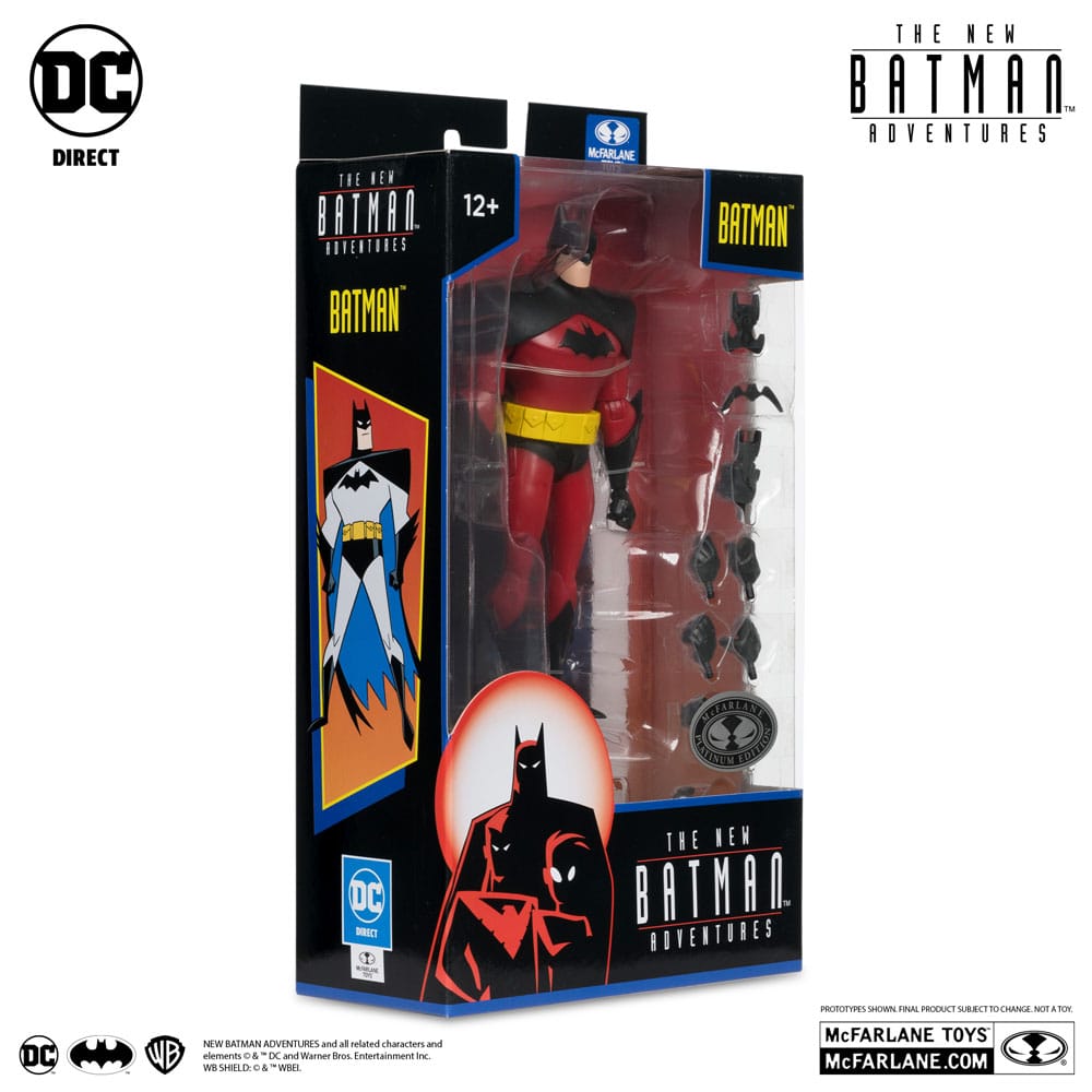 The New Batman Adventure DC Multiverse figurine Batman (Silver) Platinum Edition 18 cm