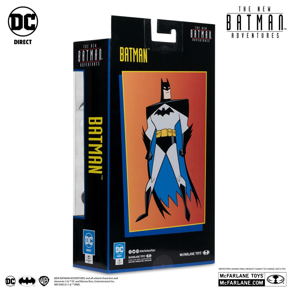The New Batman Adventure DC Multiverse figurine Batman (Silver) Platinum Edition 18 cm