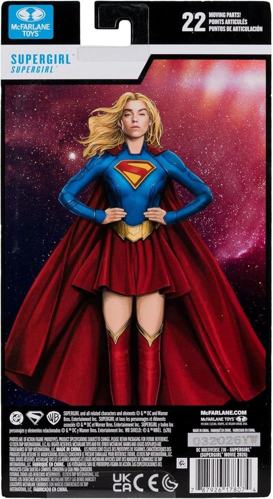 DC Multiverse figurine Supergirl (Hero Costume) (Supergirl Movie 2026) 18 cm