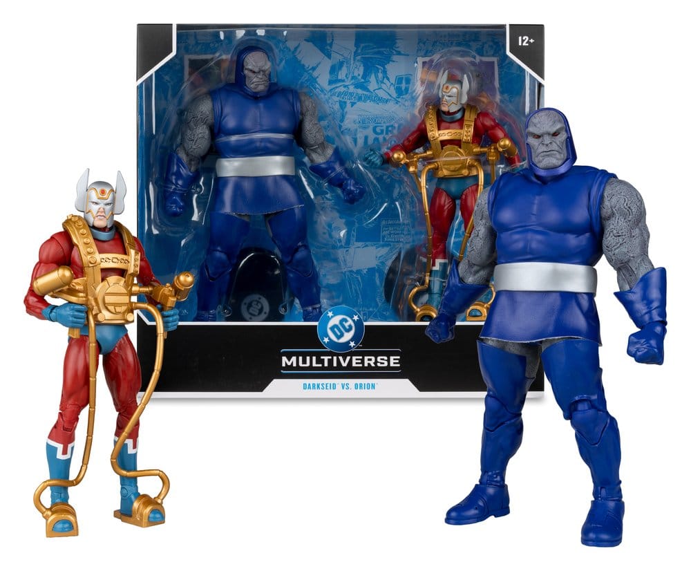 DC Multiverse pack de 2 figurines Darkseid vs Orion (New Gods) 18 cm