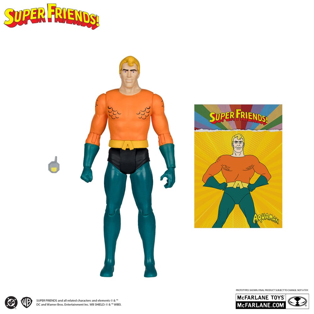 DC Retro figurine Super Friends Aquaman 15 cm