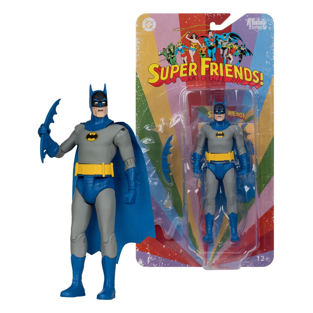 DC Retro figurine Super Friends Bizarro Batman 15 cm
