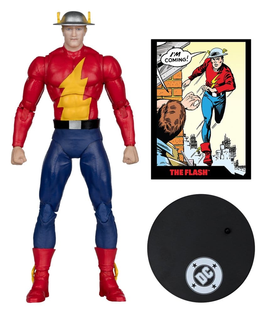 DC Direct Page Punchers figurine The Flash Jay Garrick (The Flash #123) (Red Platinum Edition) 18 cm