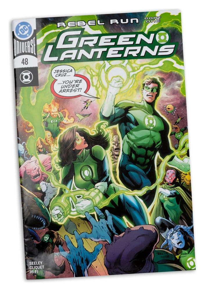 DC Direct Page Punchers figurine Green Lantern Hal Jordan (Green Lanterns #48) 18 cm
