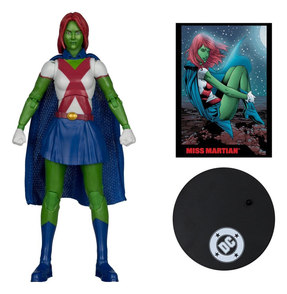 DC Direct Page Punchers figurine Miss Martian (Teen Titans #41) (Red Platinum Edition) 17 cm