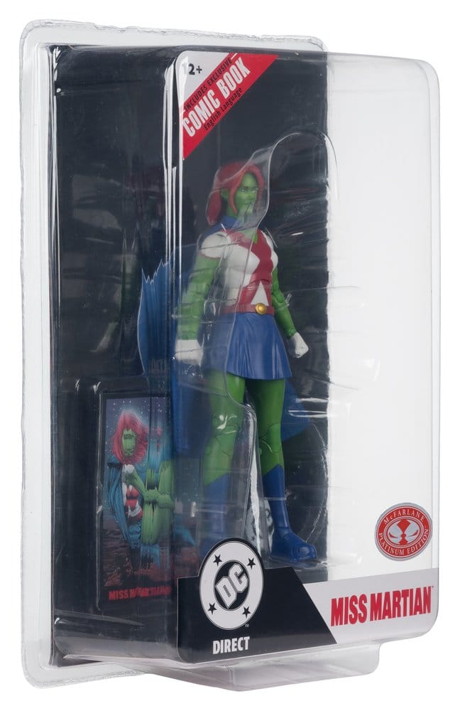 DC Direct Page Punchers figurine Miss Martian (Teen Titans #41) (Red Platinum Edition) 17 cm