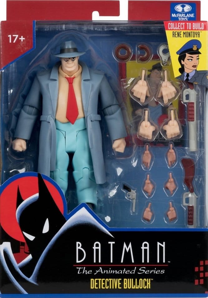 Batman: The Animated Series DC Direct figurine Build-A-Figure Detective Bullock 15 cm