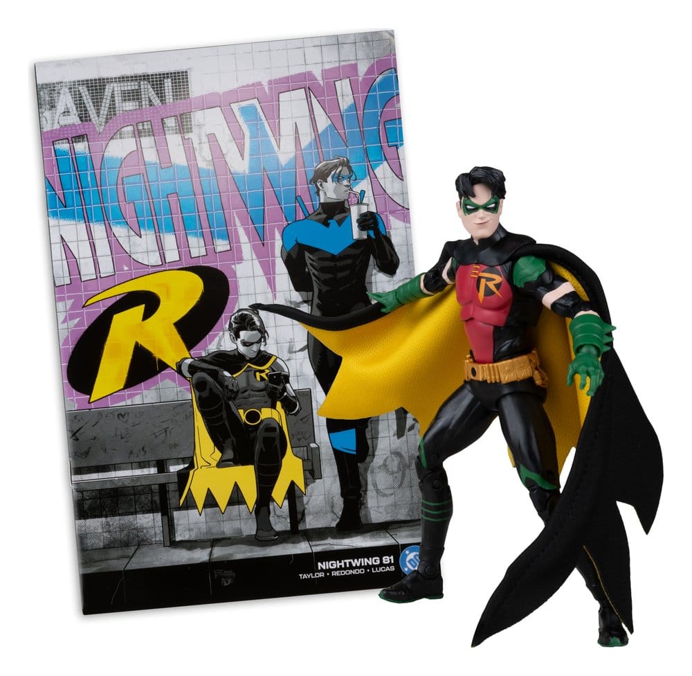 DC Direct Page Punchers figurine Robin Tim Drake (Nightwing #81) (Red Platinum Edition) 18 cm
