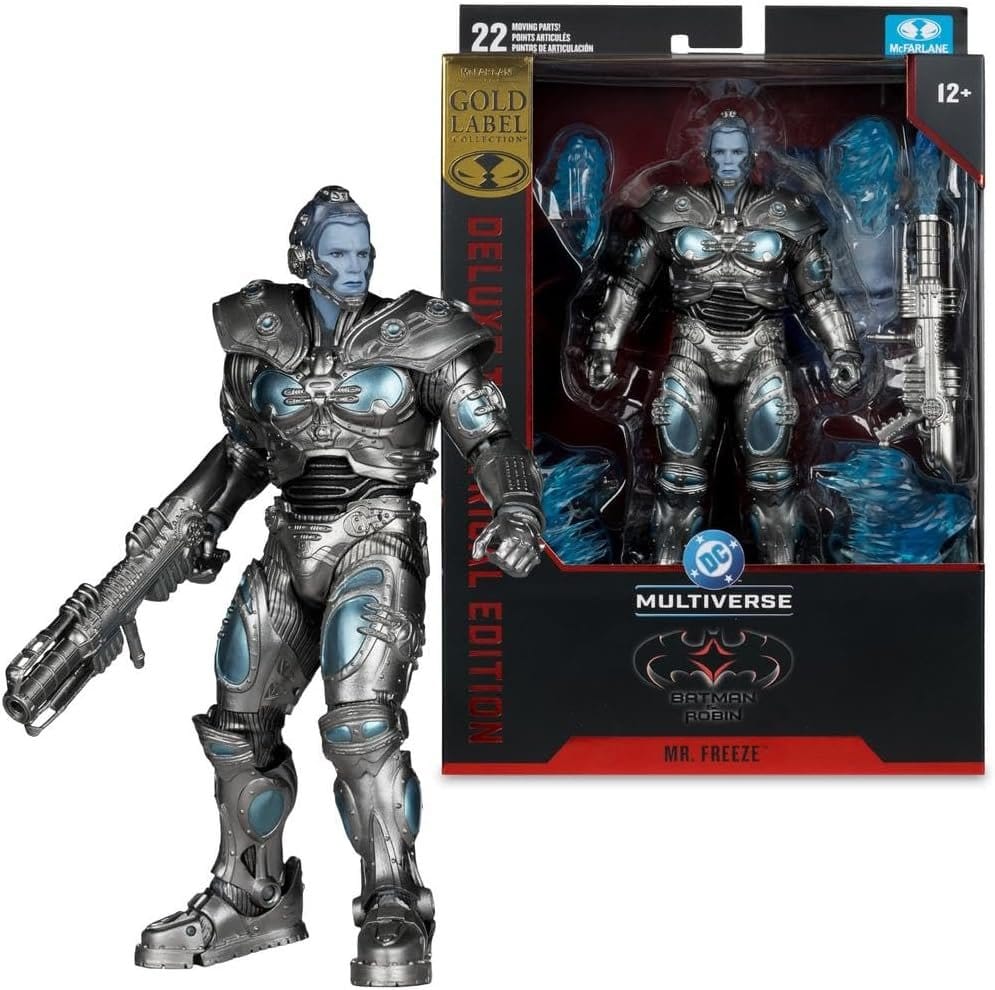 Batman & Robin DC Multiverse figurine Mr. Freeze (Gold Label) 18 cm