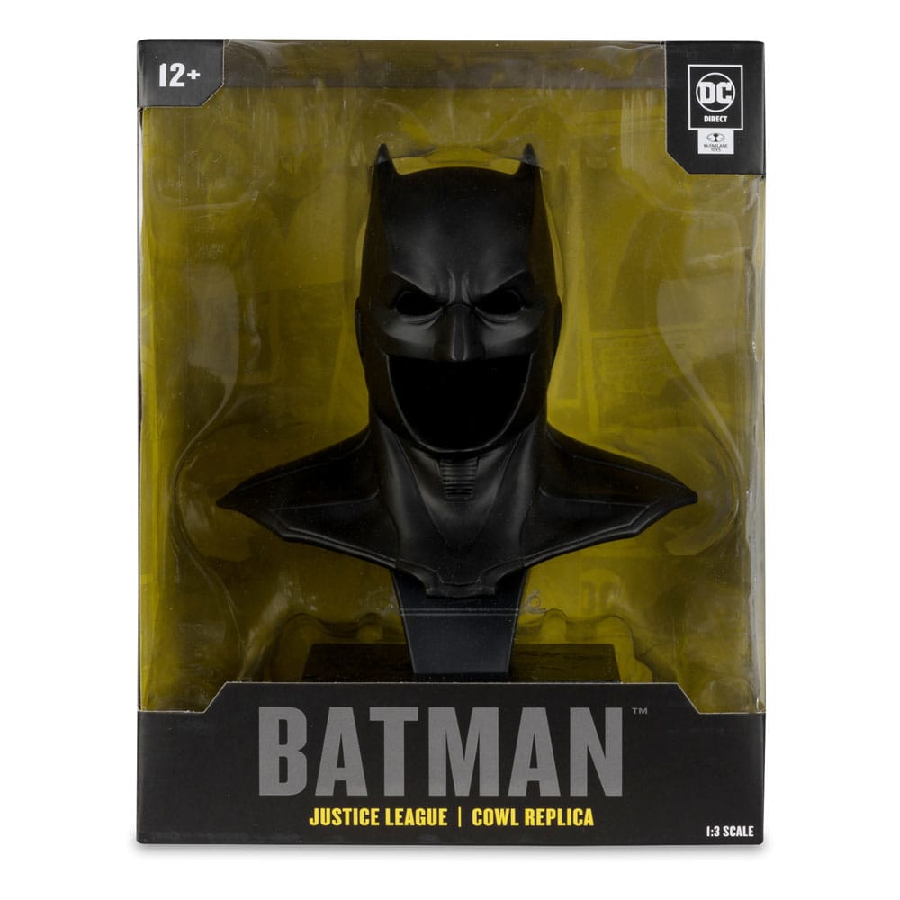 Batman DC Direct mini réplique 1/3 masque de Batman (Justice League Tactical Suit) 19 cm