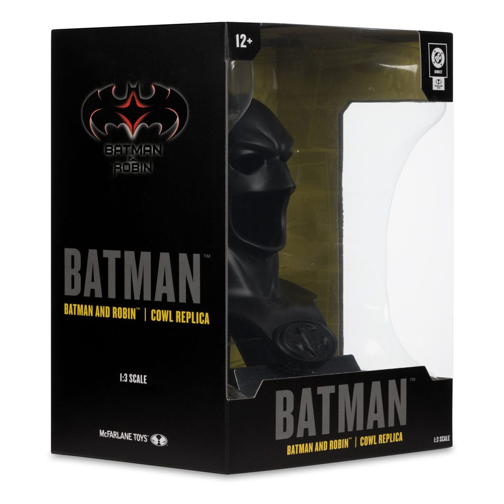 Batman DC Direct mini réplique 1/3 masque de Batman (Batman et Robin) 19 cm