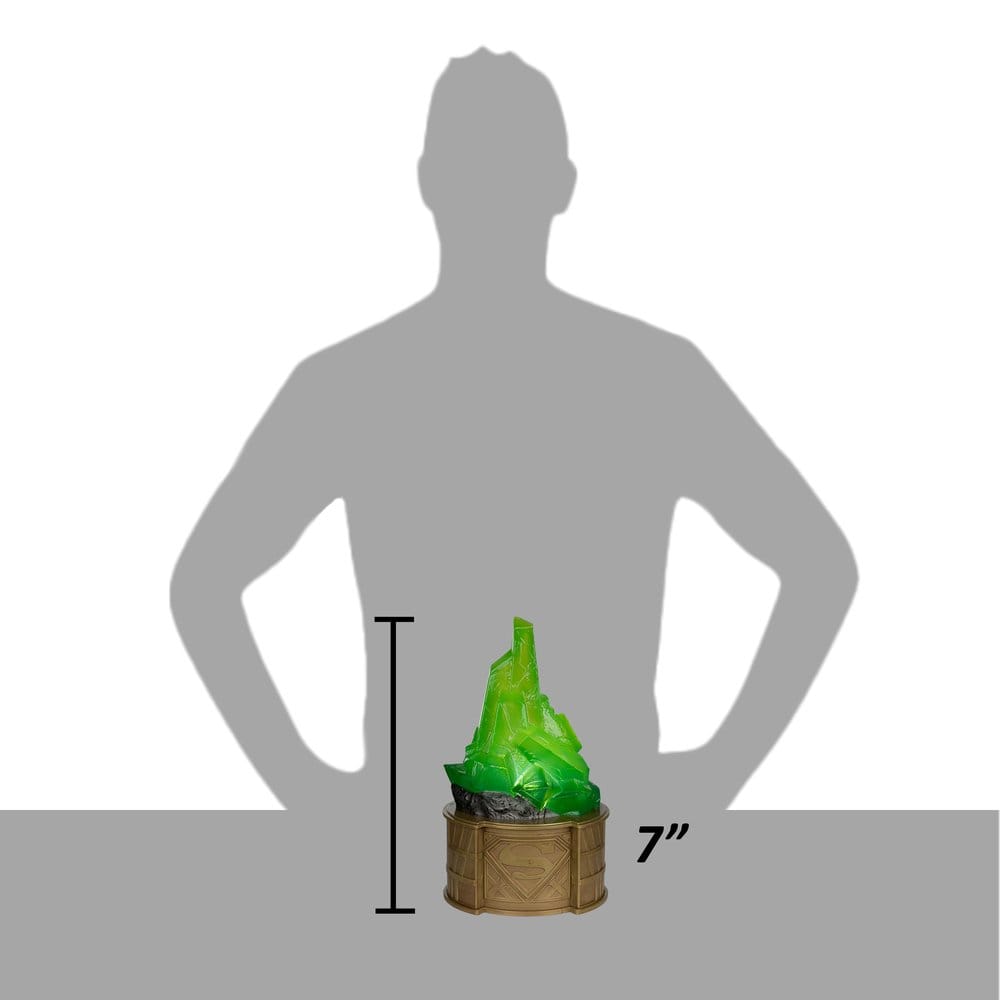 Superman DC Direct réplique 1/1 Kryptonite Display (Gold Label) 18 cm