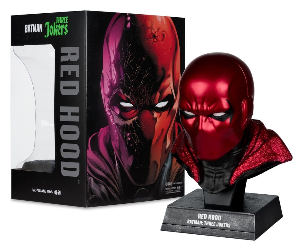 DC Direct réplique 1/3 Red Hood Cowl (Batman: Three Jokers) 18 cm 