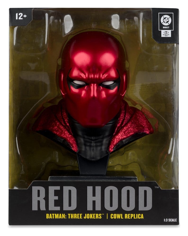 DC Direct réplique 1/3 Red Hood Cowl (Batman: Three Jokers) 18 cm 