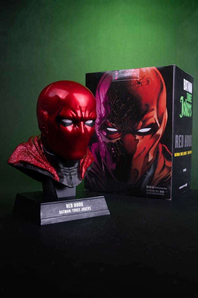DC Direct réplique 1/3 Red Hood Cowl (Batman: Three Jokers) 18 cm 