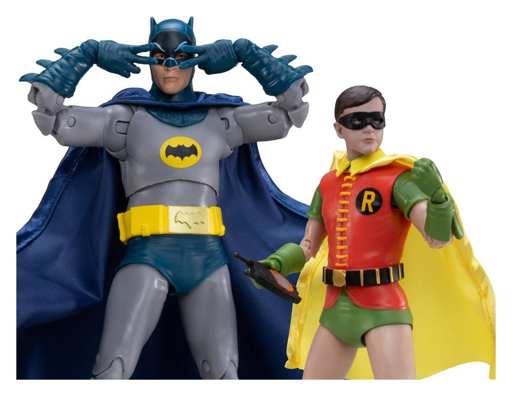 Batman Classic TV Series DC Multiverse McFarlane Collector Edition pack 2 figurines Batman et Robin 18 cm