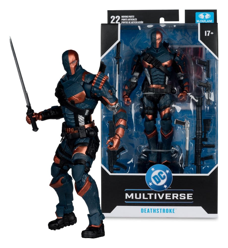 Arkham Origins DC Multiverse figurine Deathstroke 19 cm