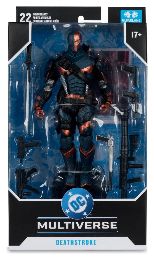 Arkham Origins DC Multiverse figurine Deathstroke 19 cm