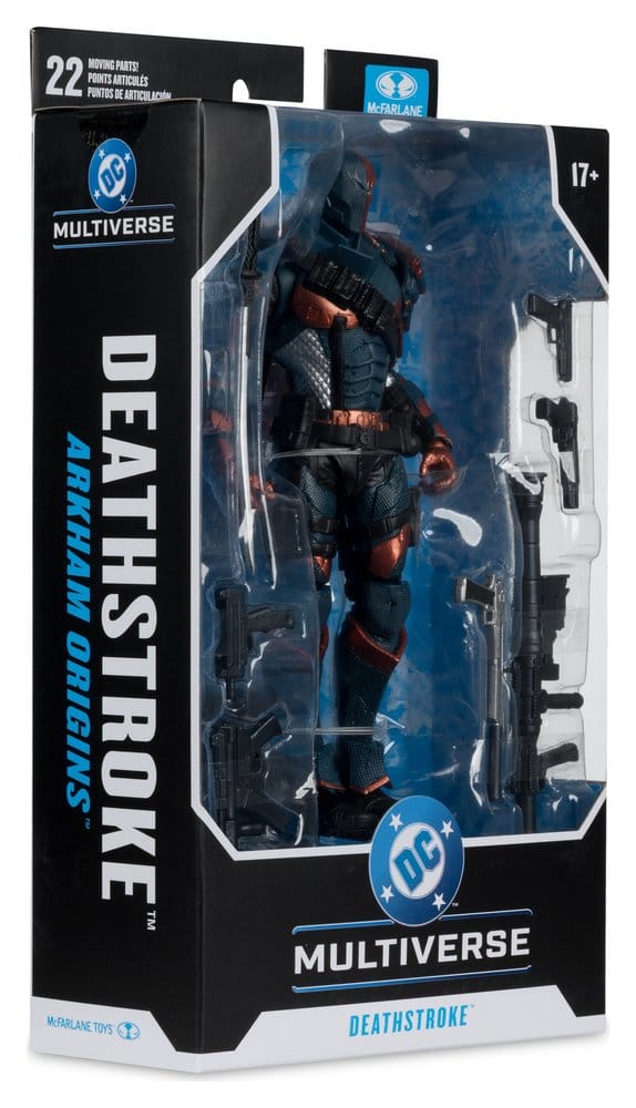 Arkham Origins DC Multiverse figurine Deathstroke 19 cm