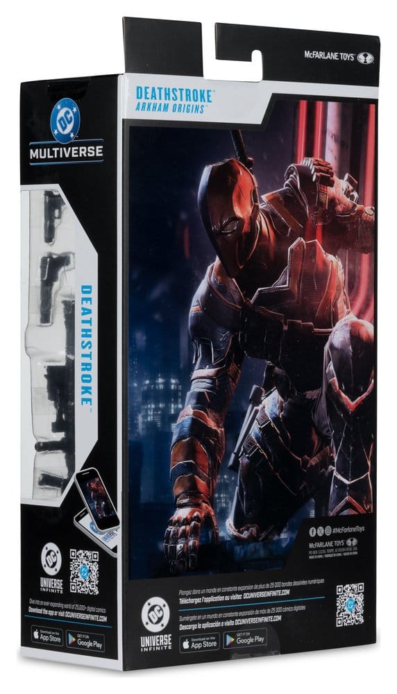 Arkham Origins DC Multiverse figurine Deathstroke 19 cm