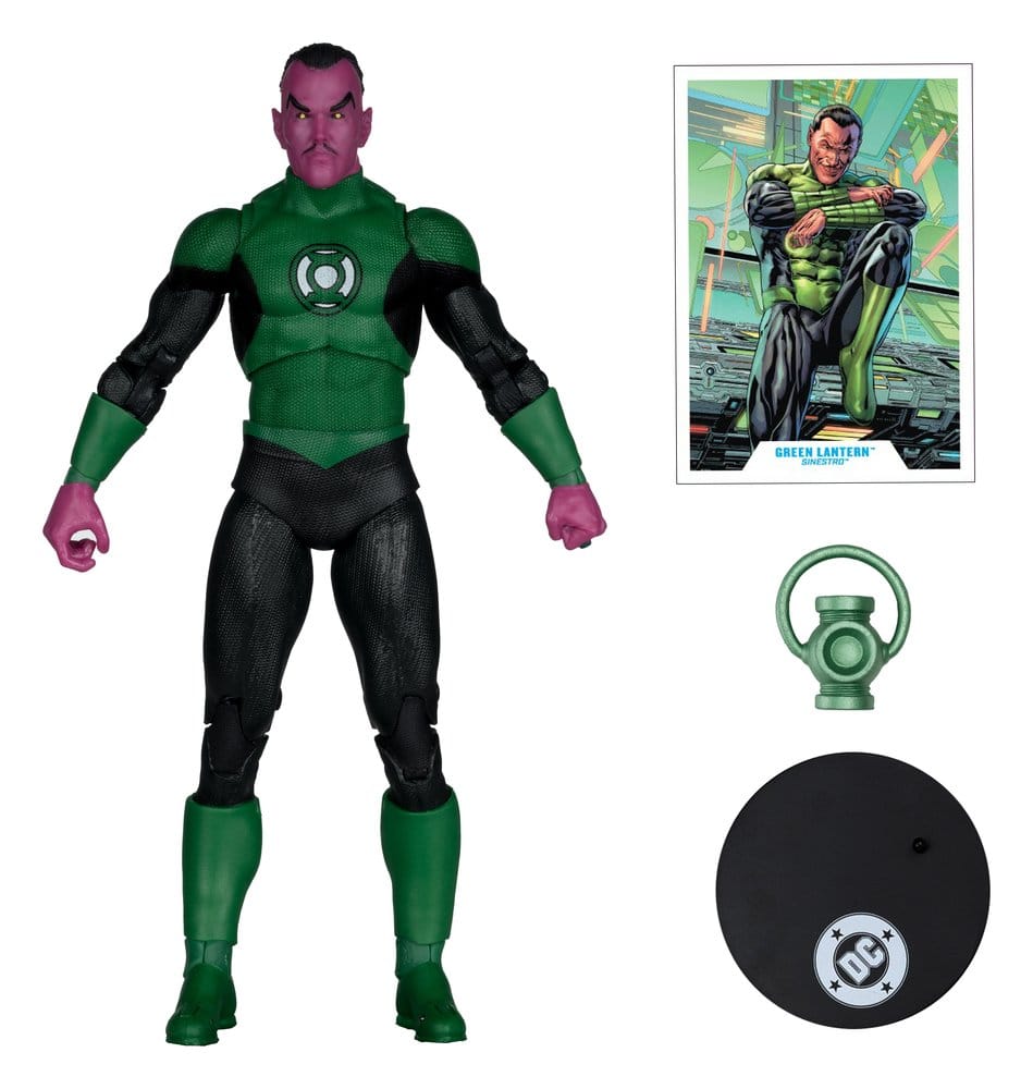 DC Multiverse figurine Green Lantern Sinestro (Green Lantern Corps 1) 18 cm