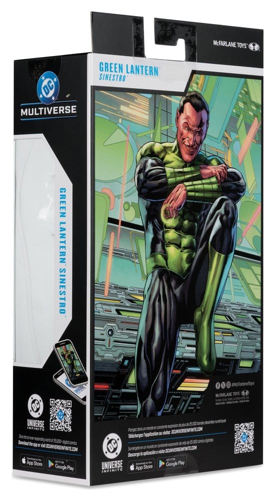DC Multiverse figurine Green Lantern Sinestro (Green Lantern Corps 1) 18 cm