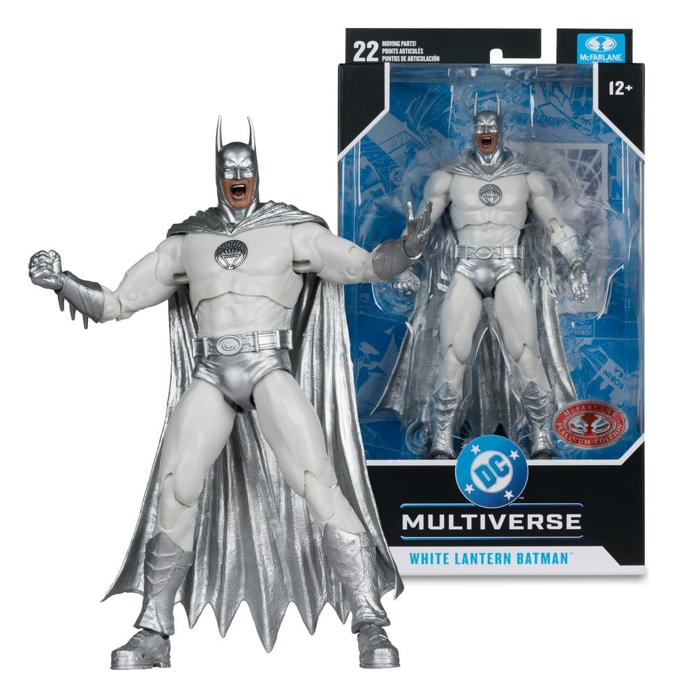DC Multiverse figurine White Lantern Batman (Brightest Day) (Red Platinum Edition) 18 cm