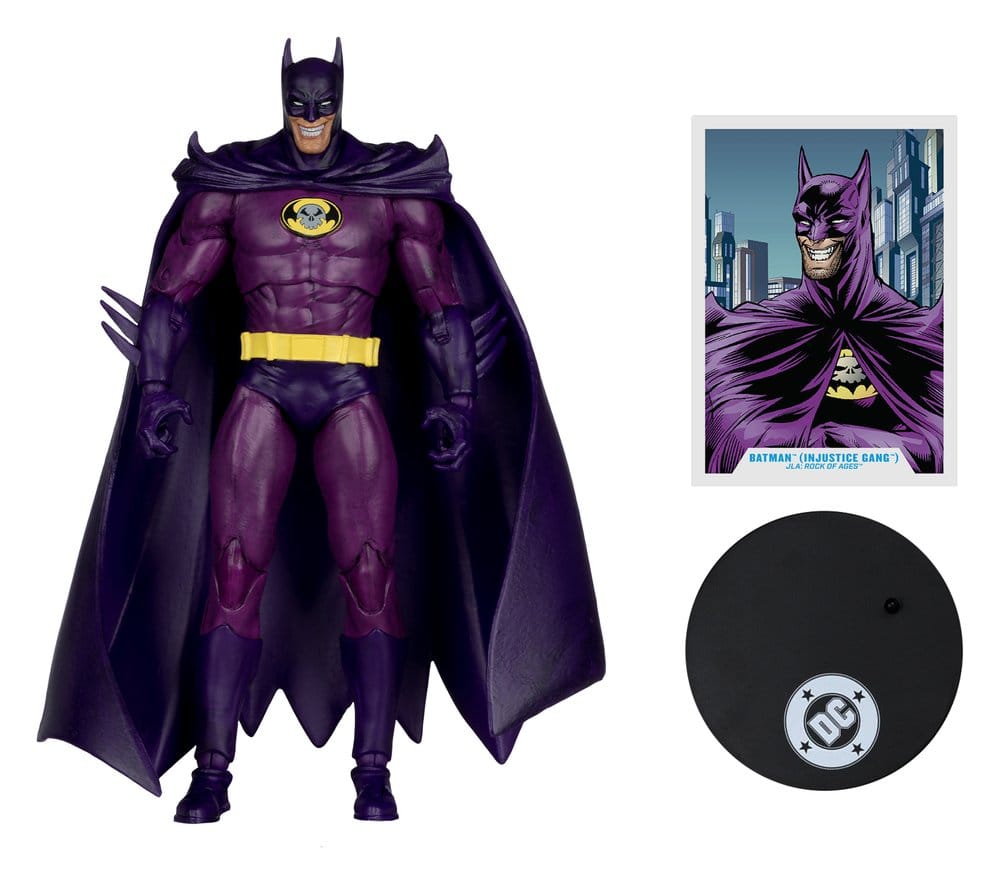 DC Multiverse figurine Batman (Injustice Gang) (JLA: Rock of Ages) (Red Platinum Edtion) 18 cm