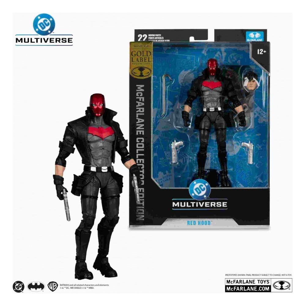 DC Multiverse McFarlane Collector Edition figurine deluxe Red Hood (Under the Red Hood) (Gold Label) 18 cm