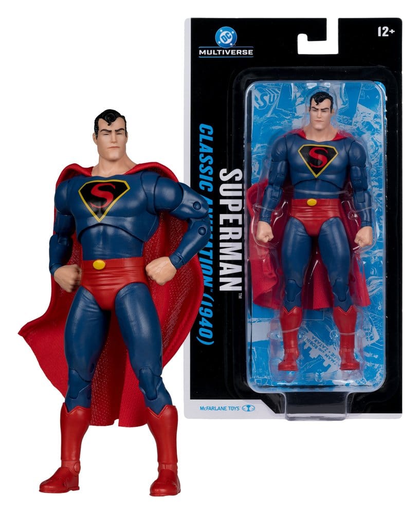 DC Multiverse figurine Superman (Classic Animation 1940) 19 cm