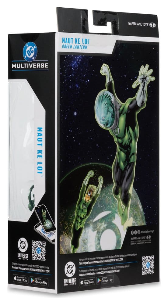 Green Lantern DC Multiverse figurine Naut Ke Loi 19 cm