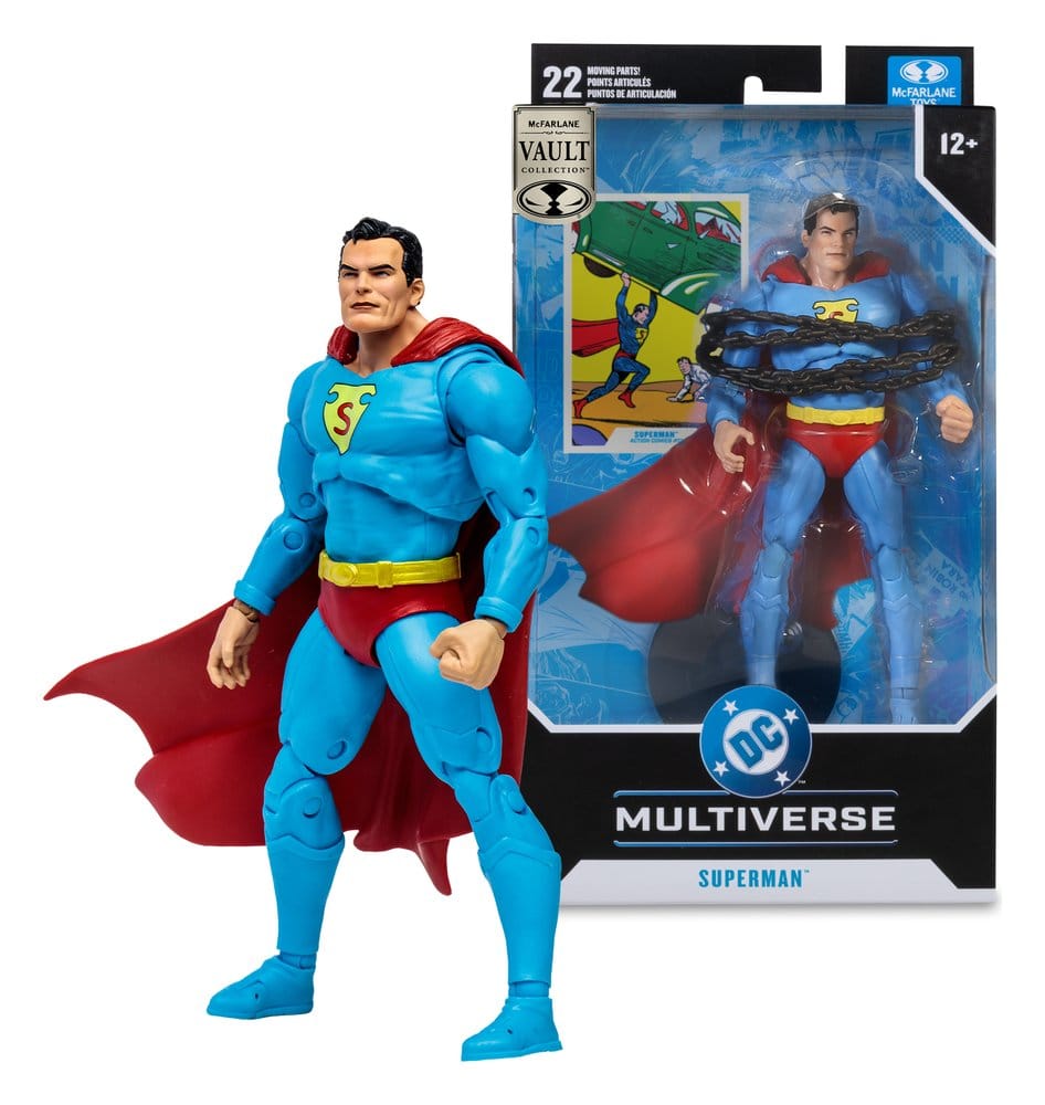 DC Multiverse McFarlane Vault Collection figurine Superman (Action Comics) 18 cm